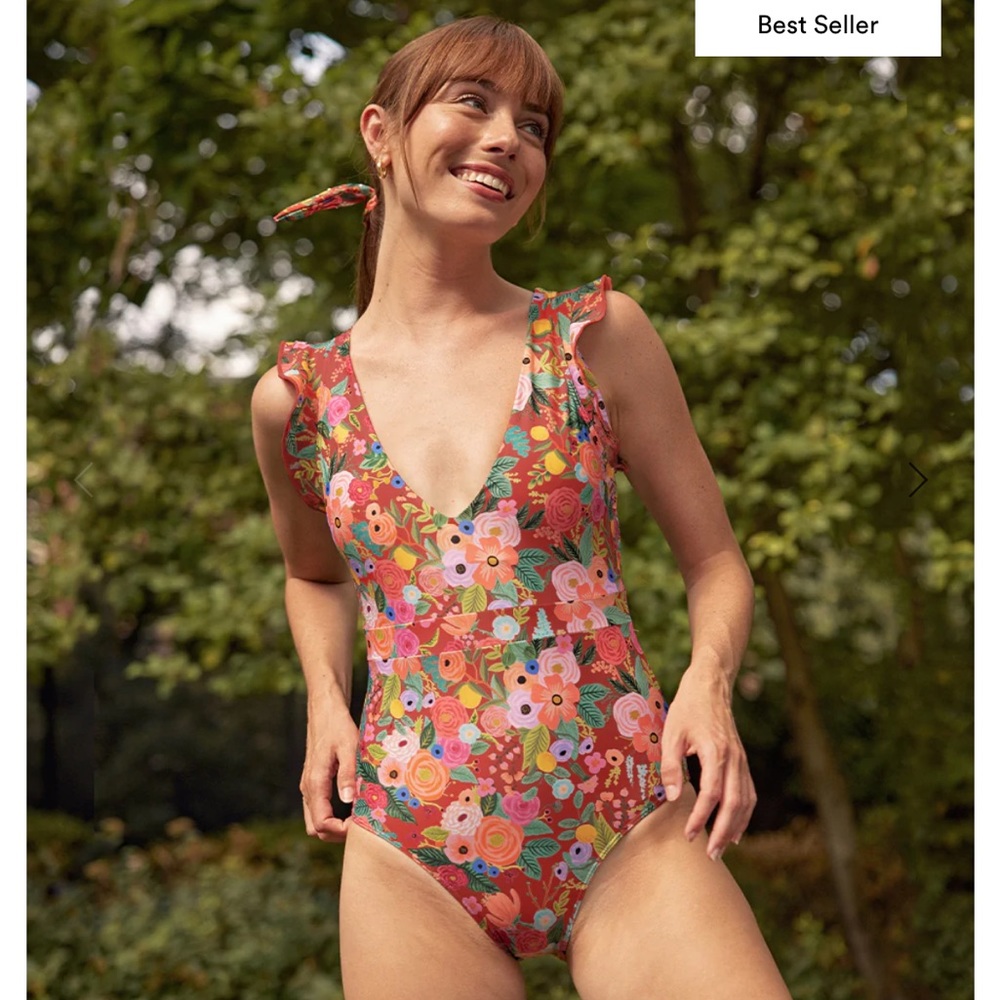 SummerSalt The Ruffle Backflip Garden Party Print size 2